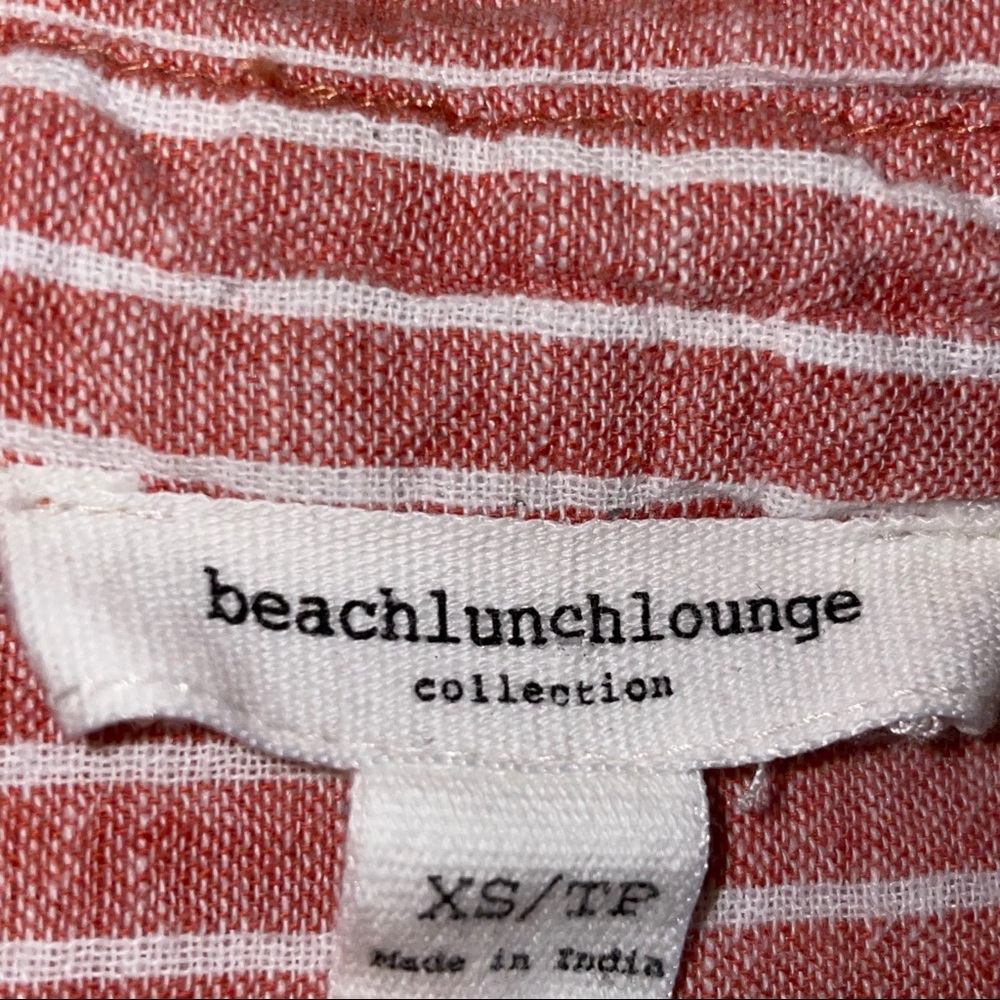 Pink striped button down - Picture 3 of 3